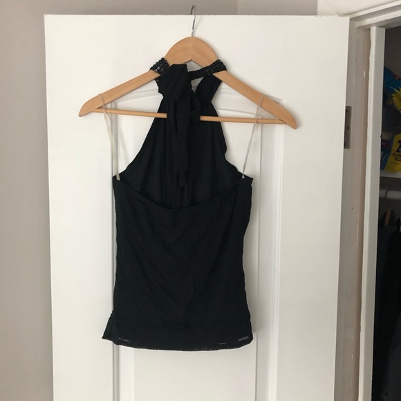 NWOT Forever 21 black halter top - Picture 3 of 4